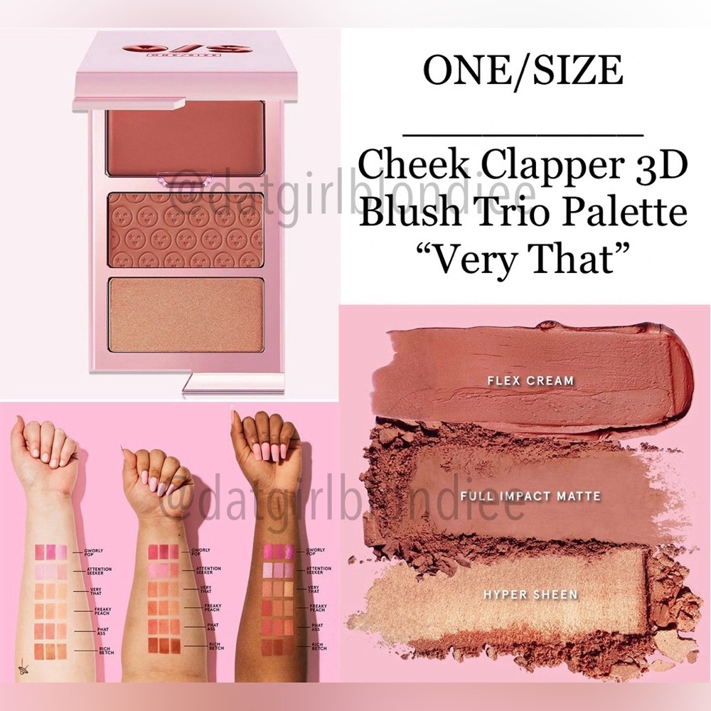 ONE/SIZE: Cheek Clapper 3D Blush Trio (Very That)